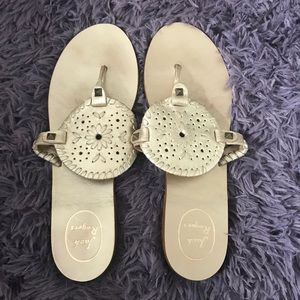 Silver Jack Rogers Georgica Sandal